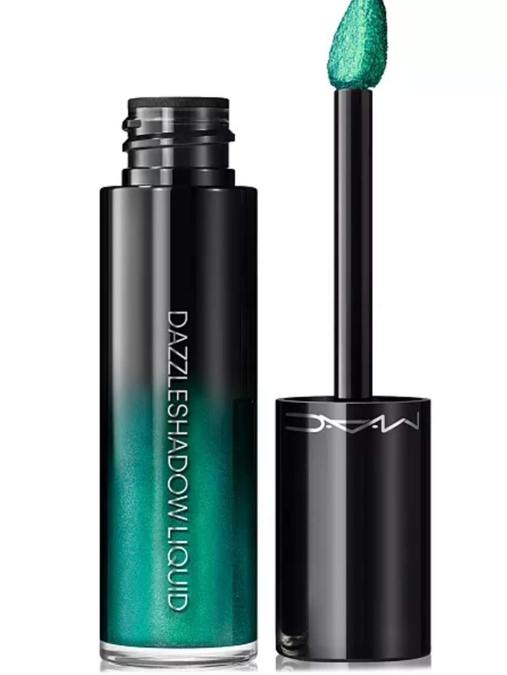 MAC Cosmetics Dazzleshadow Liquid Metallic Teal Eyeshadow $20 NWOB